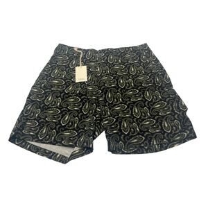 12-50 EIDOS Men's Shorts Paisley Print Green Size 30